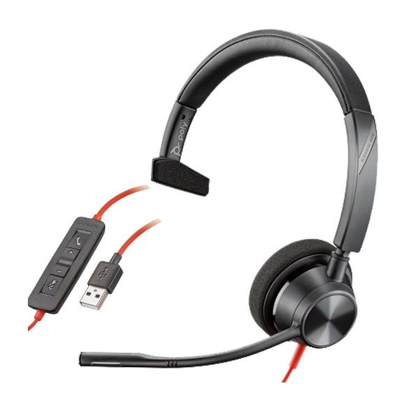 Plantronics Poly Blackwire 3310 Usb A